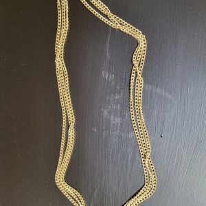 Vintage Sarah Coventry Rose Goldtone Chain Necklace